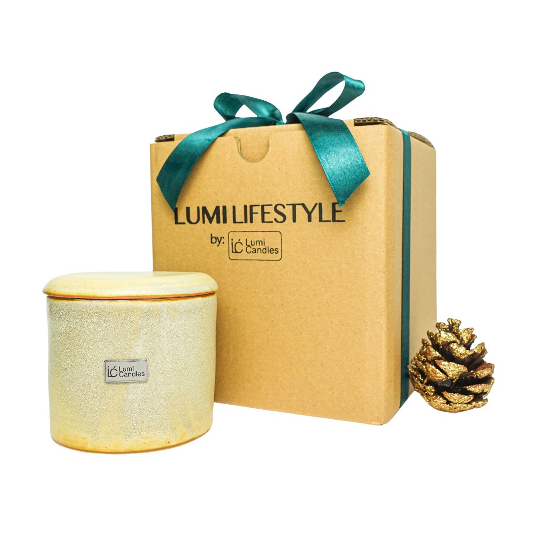 Morning Flower Artisanal Scented Soy Candle Pot - Signature Blend