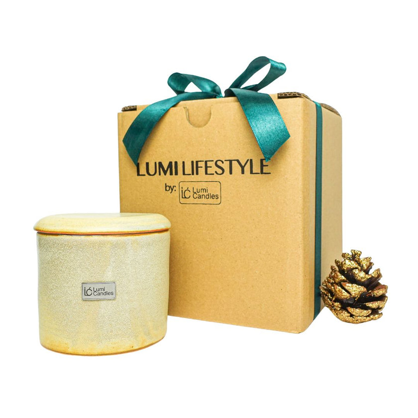 Morning Flower Artisanal Scented Soy Candle Pot - Signature Blend