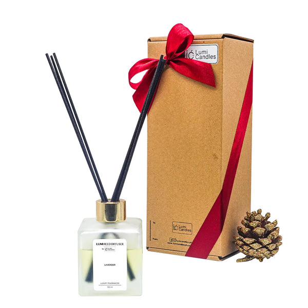 Lavender Reed Diffuser by Lumi Candles PH - Main Image