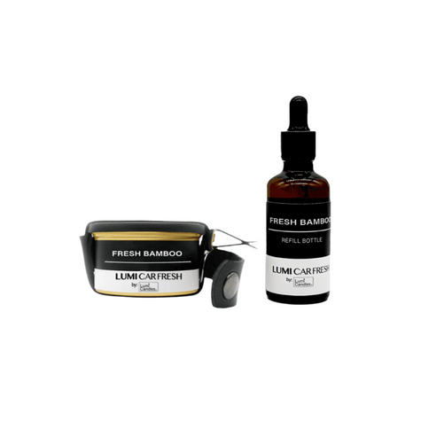 Car Freshener with Holder and Refill - Lumi Candles PH