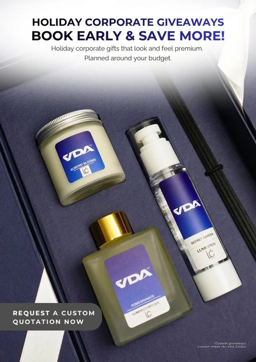 customized souvenirs by Lumi Candles PH for VDA