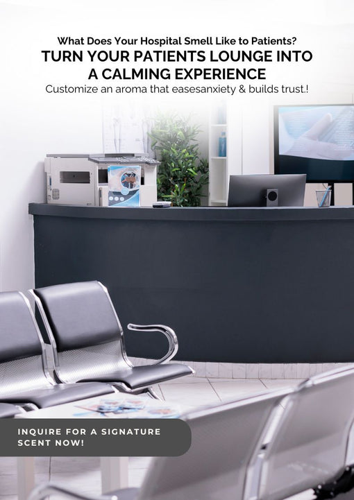 LUMI Concepts signature scent for business lounge setup