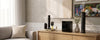 LUMI Electric Diffuser setup in a modern living room