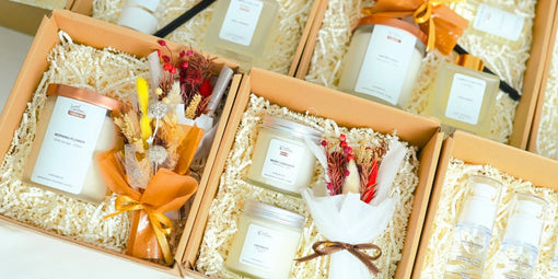 LUMI scented candle gift bundles for Christmas gifting