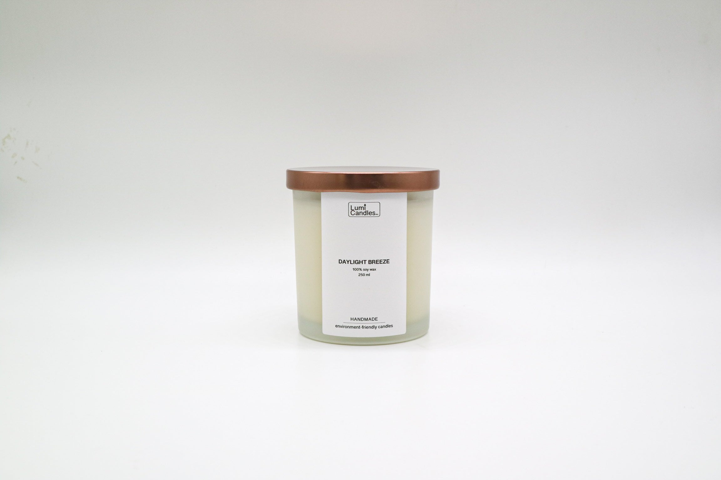 (Holiday Gifts min. 4pcs) Daylight Breeze Scented Soy Candle 250ml