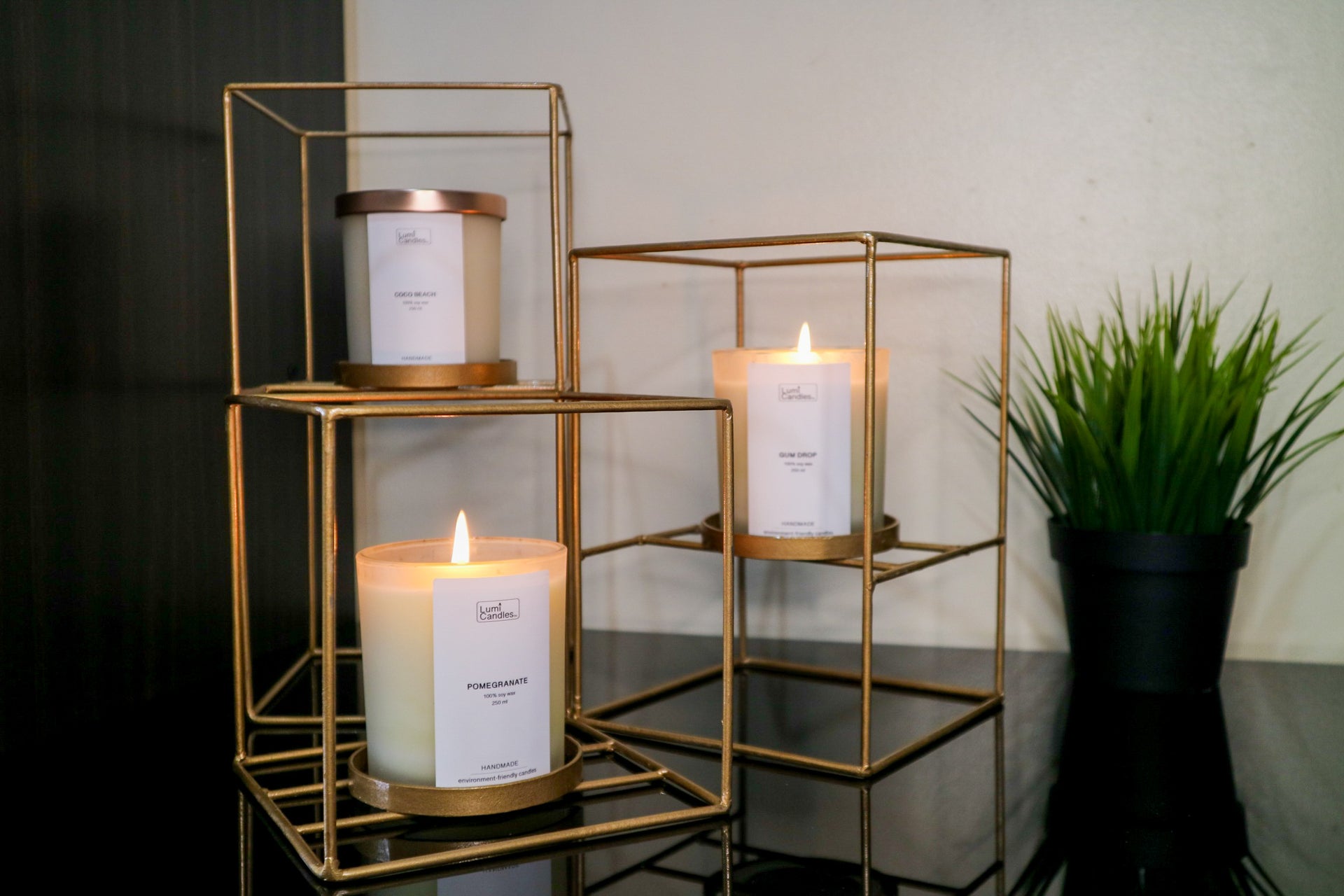 3-Tier Nordic Style Candle Holder by Lumi Candles PH