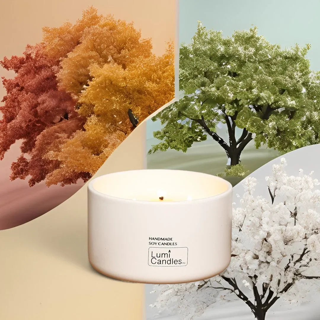 Four Seasons Scented Soy Candle (800 ml) – Signature Blend
