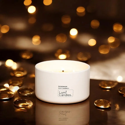 Amber Love Scented Soy Candle (800ml) - Classic Blend