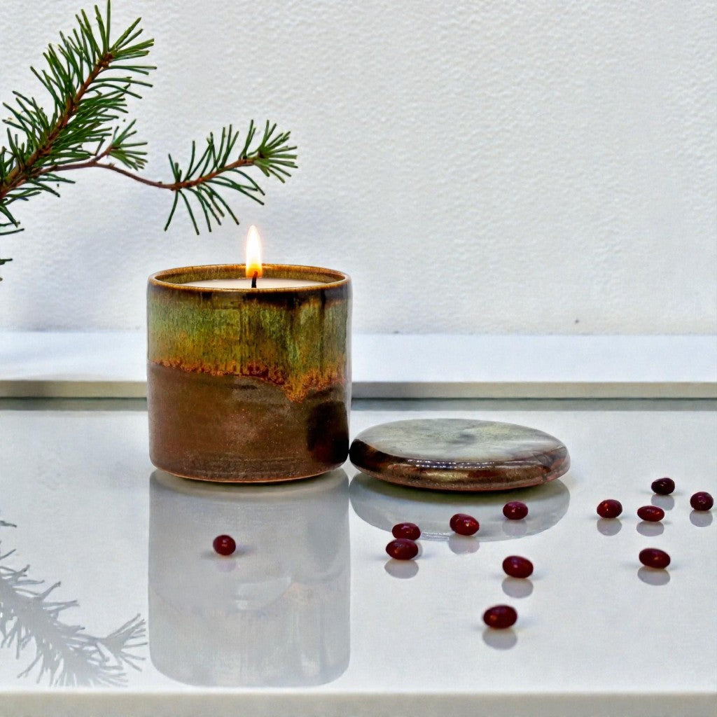 Sandalwood Dreams Artisanal Scented Soy Candle Pot - Signature Blend