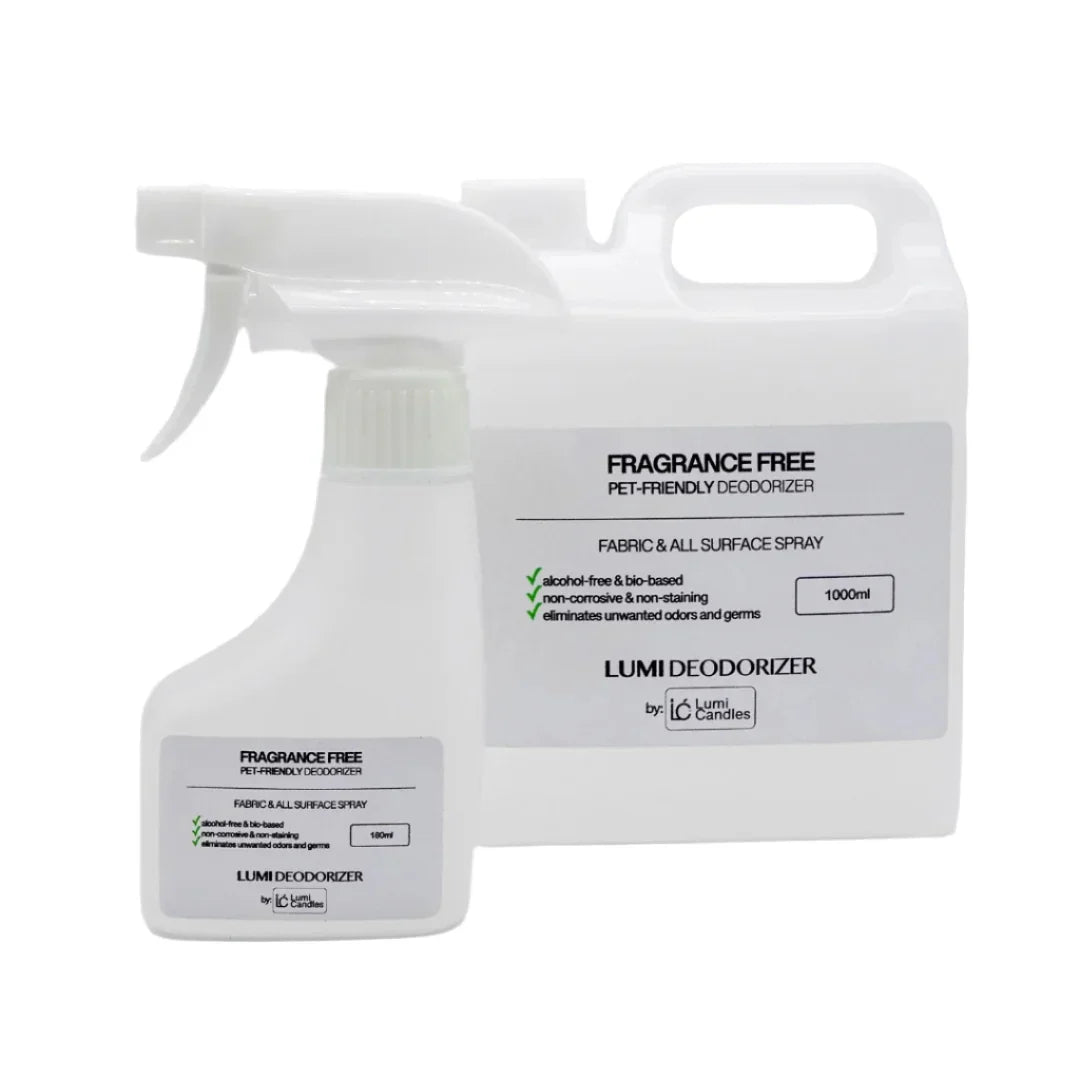 Pet Deodorizer (Fragrance-Free) with Refill Bundle