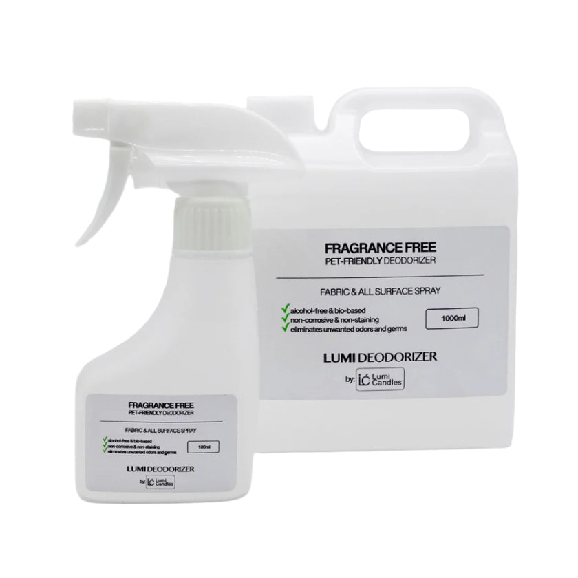 Pet Deodorizer (Fragrance-Free) with Refill Bundle