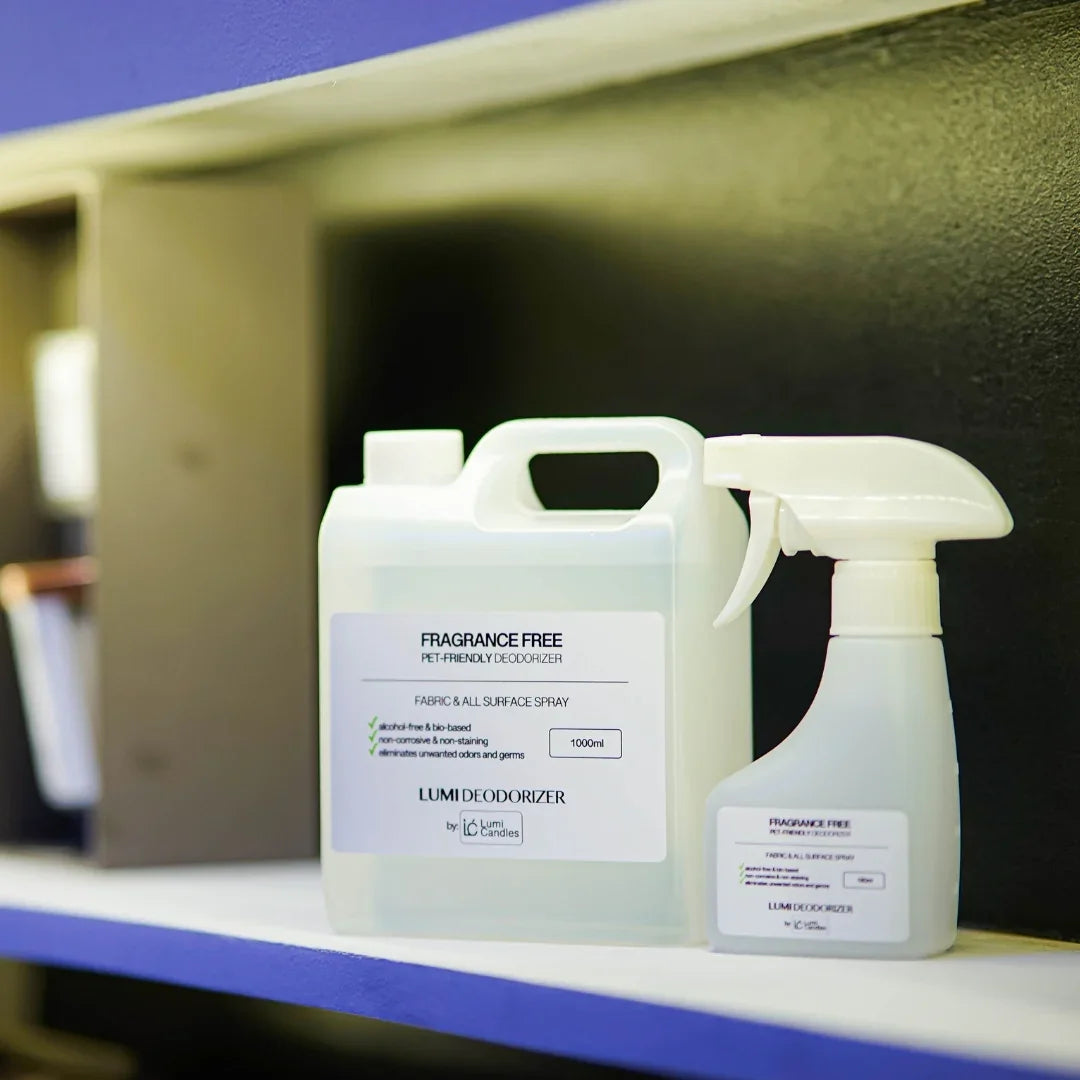 Pet Deodorizer (Fragrance-Free) with Refill Bundle