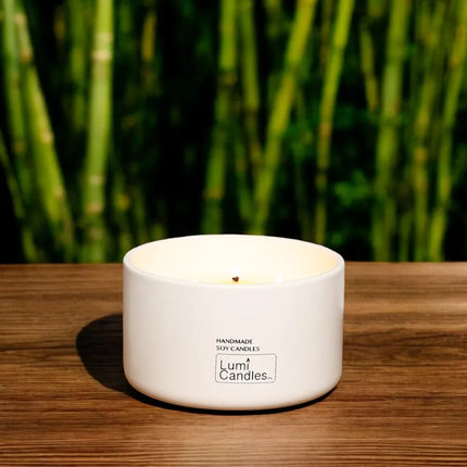 Fresh Bamboo Scented Soy Candle (800ml) - Classic Blend