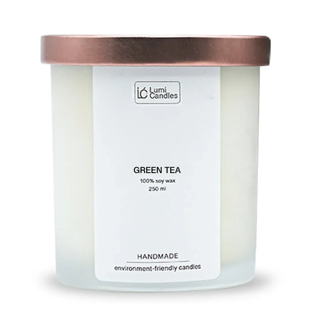 Green Tea Scented Soy Candle (250 ml)