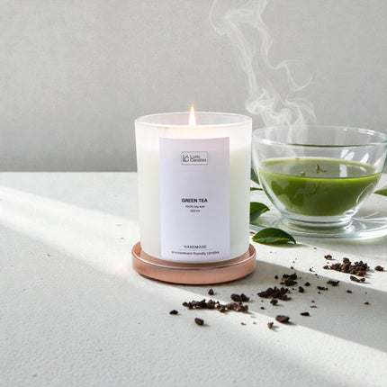 Green Tea Scented Soy Candle (250ml) - Classic Blend