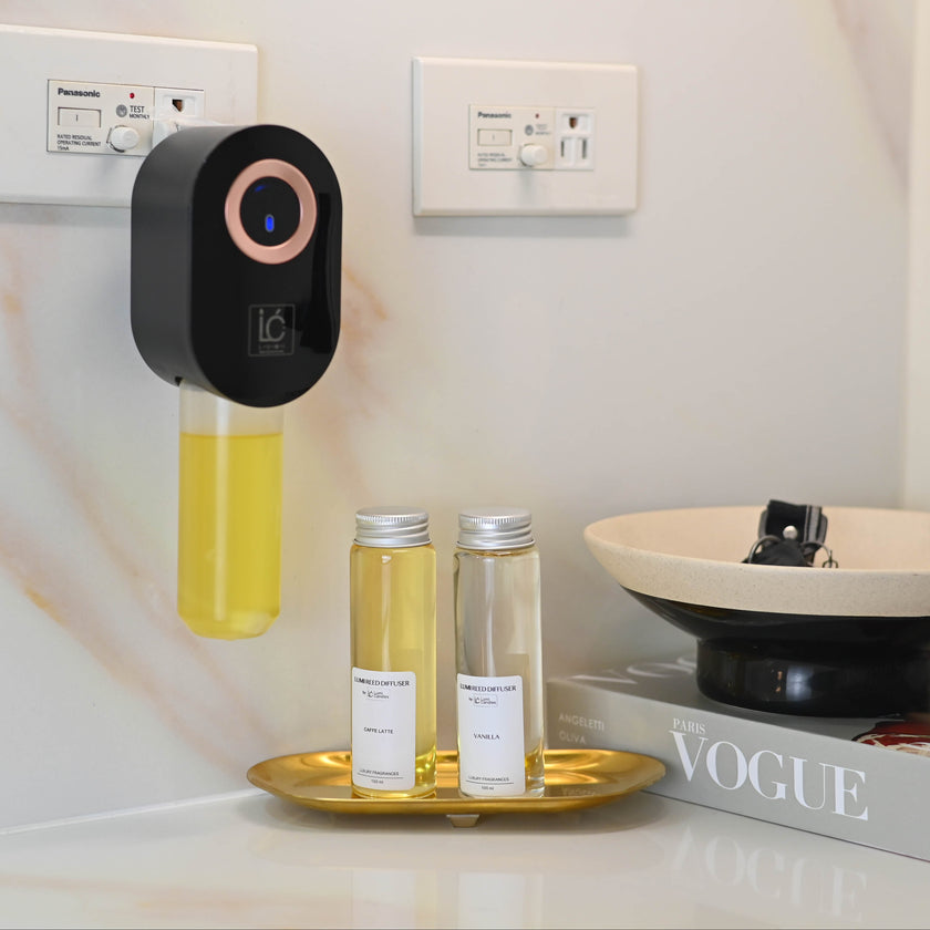LUMI Plug-In Diffuser with Free 100ml Fragrance Oil (Good for up to 2 months use!)