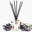 Lavender LUMI Reed Diffuser scent profile illustration