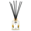 Lavender LUMI Reed Diffuser bottle with reed sticks on a white background