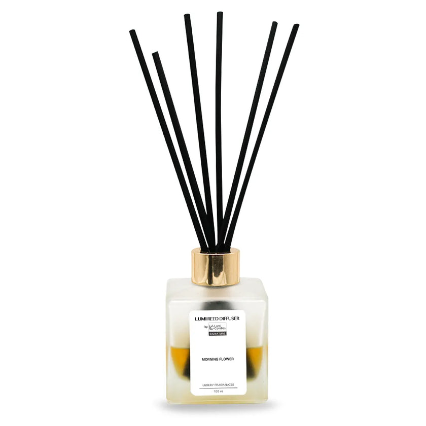 Morning Flower LUMI Reed Diffuser – Signature Blend