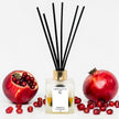 Pomegranate LUMI Reed Diffuser scent profile illustration