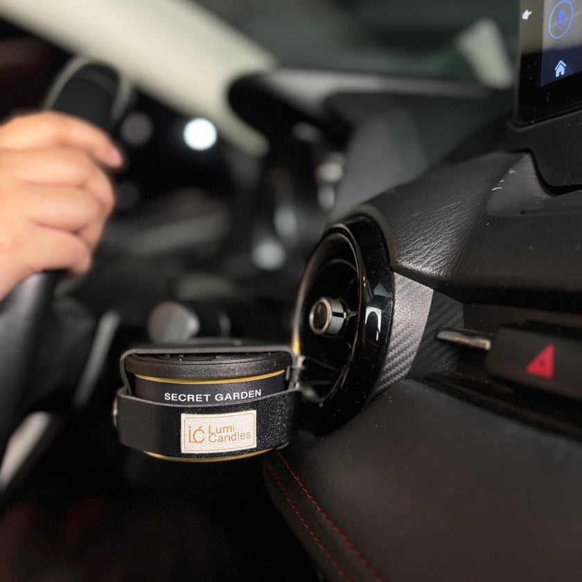 Secret Garden LUMI Car Freshener with Holder