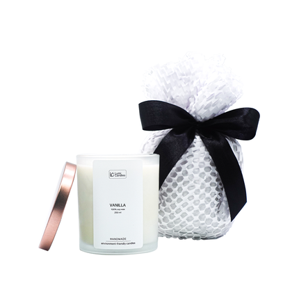 Vanilla Scented Soy Candle (250ml) - Classic Blend