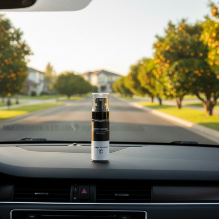 Lumi Candles New Car Spray in the scent of marine squash