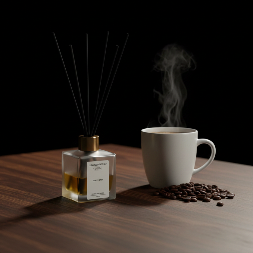 Coffee Brew Reed Diffuser – Desk