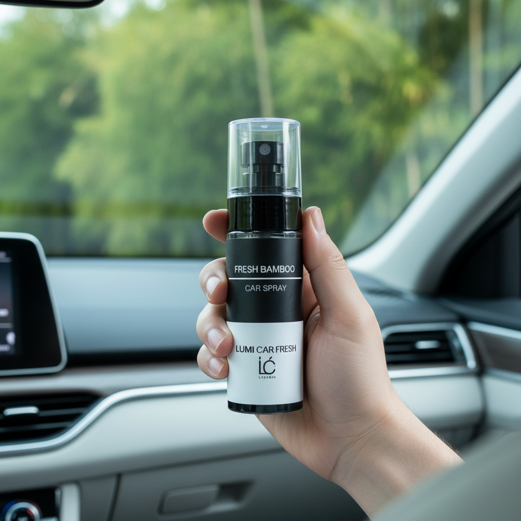 Fresh Bamboo Car Spray – In Car