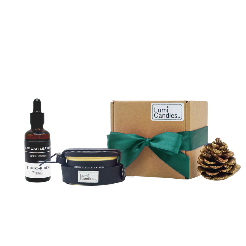 Car Freshener with Holder and Refill