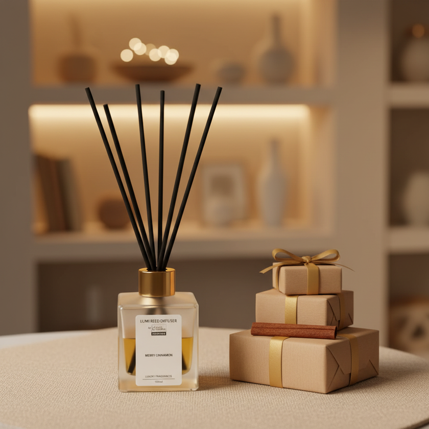 Merry Cinnamon Reed Diffuser – Shelf
