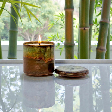 Lumi Candles PH Riverstone Lumi Candle Pot in the Scent of Fresh Bamboo