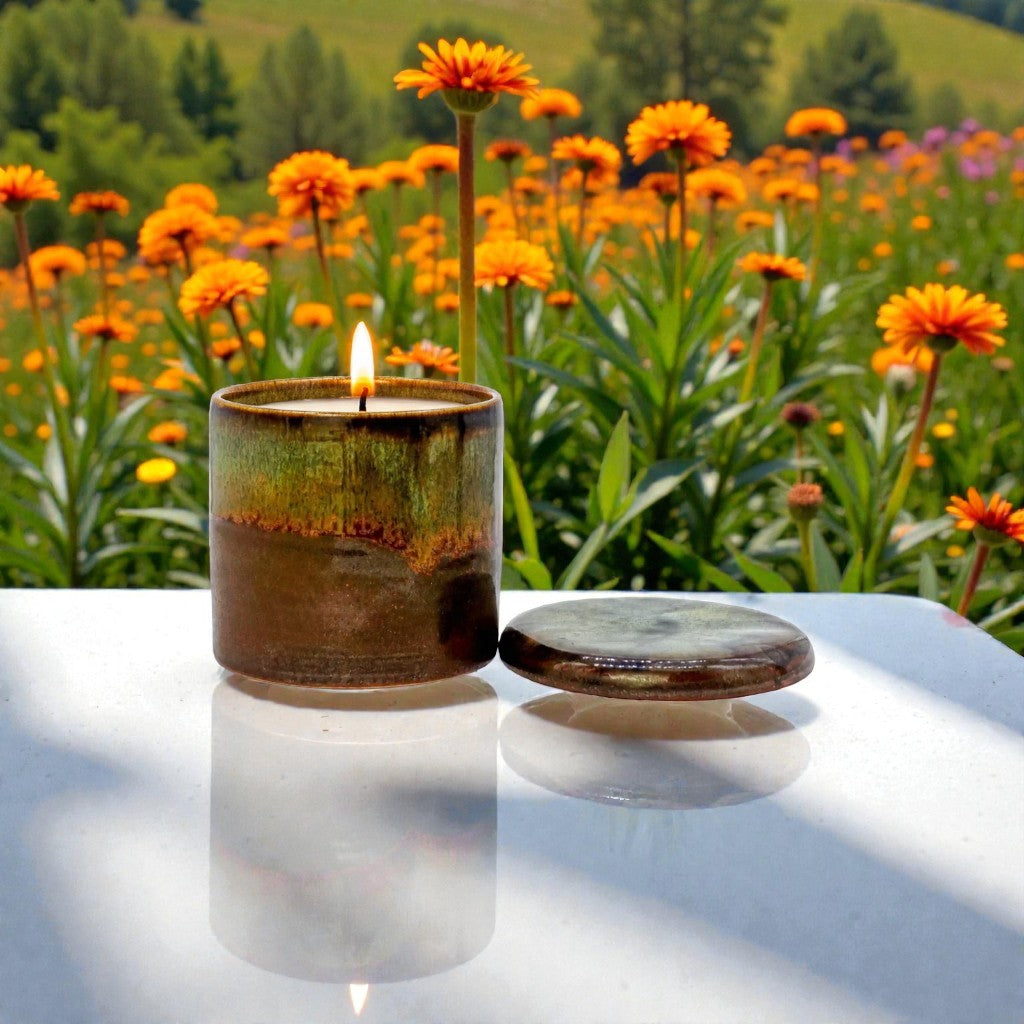 Lumi Candles PH Riverstone Lumi Candle Pot in the Scent of Morning Flower