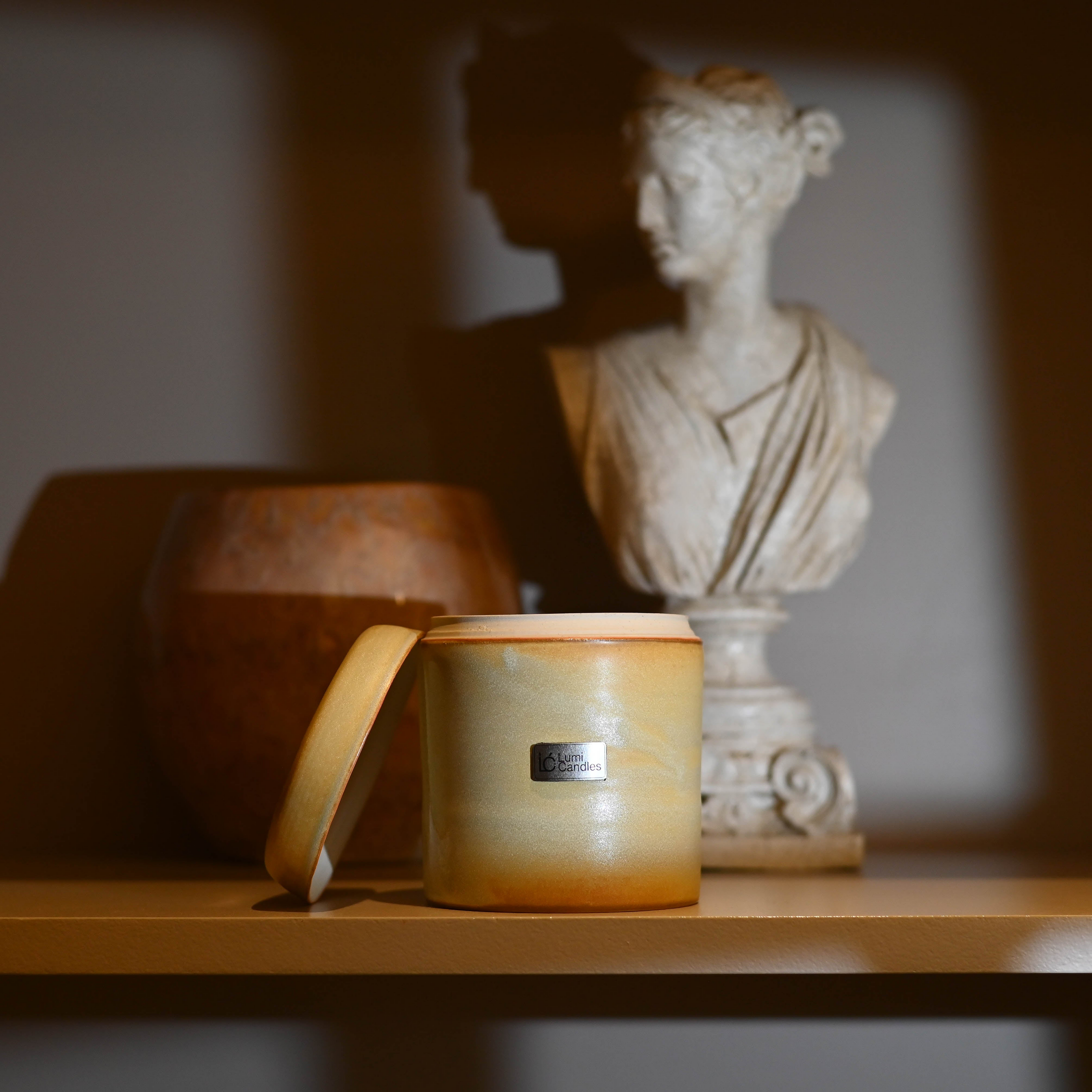 Lumi Candles PH Sandstone Lumi Candle Pot 