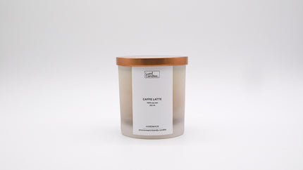 Caffe Latte LUMI scented candle at 250 ML by LUMI Candles PH
