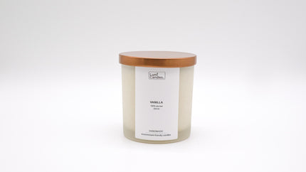 Vanilla LUMI scented soy candle at 250 ML by LUMI Candles PH