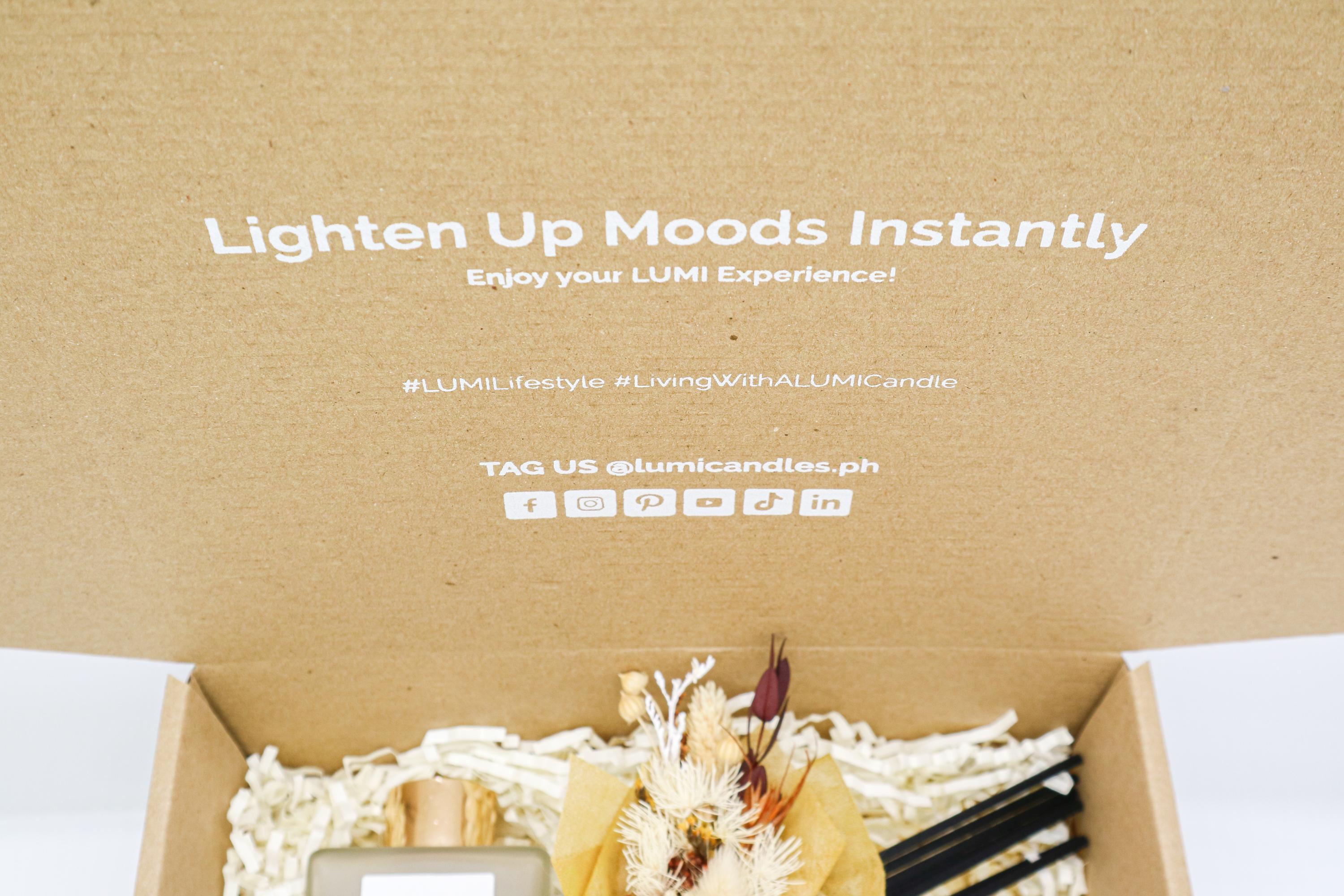 Reed Diffuser & LUMI + Dried Flowers Bundle Package
