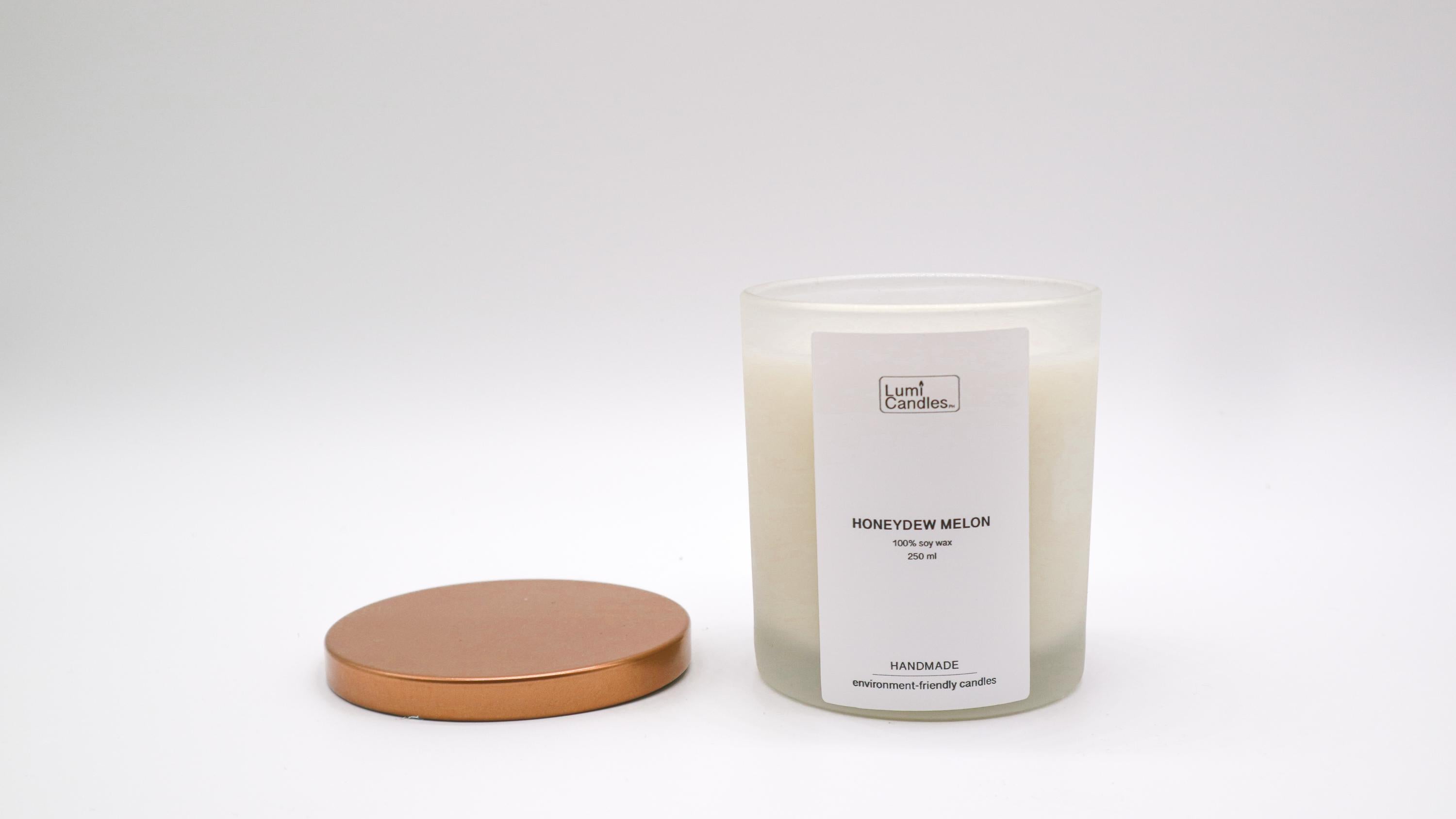 Honeydew Melon Scented Soy Candle (250 ml)