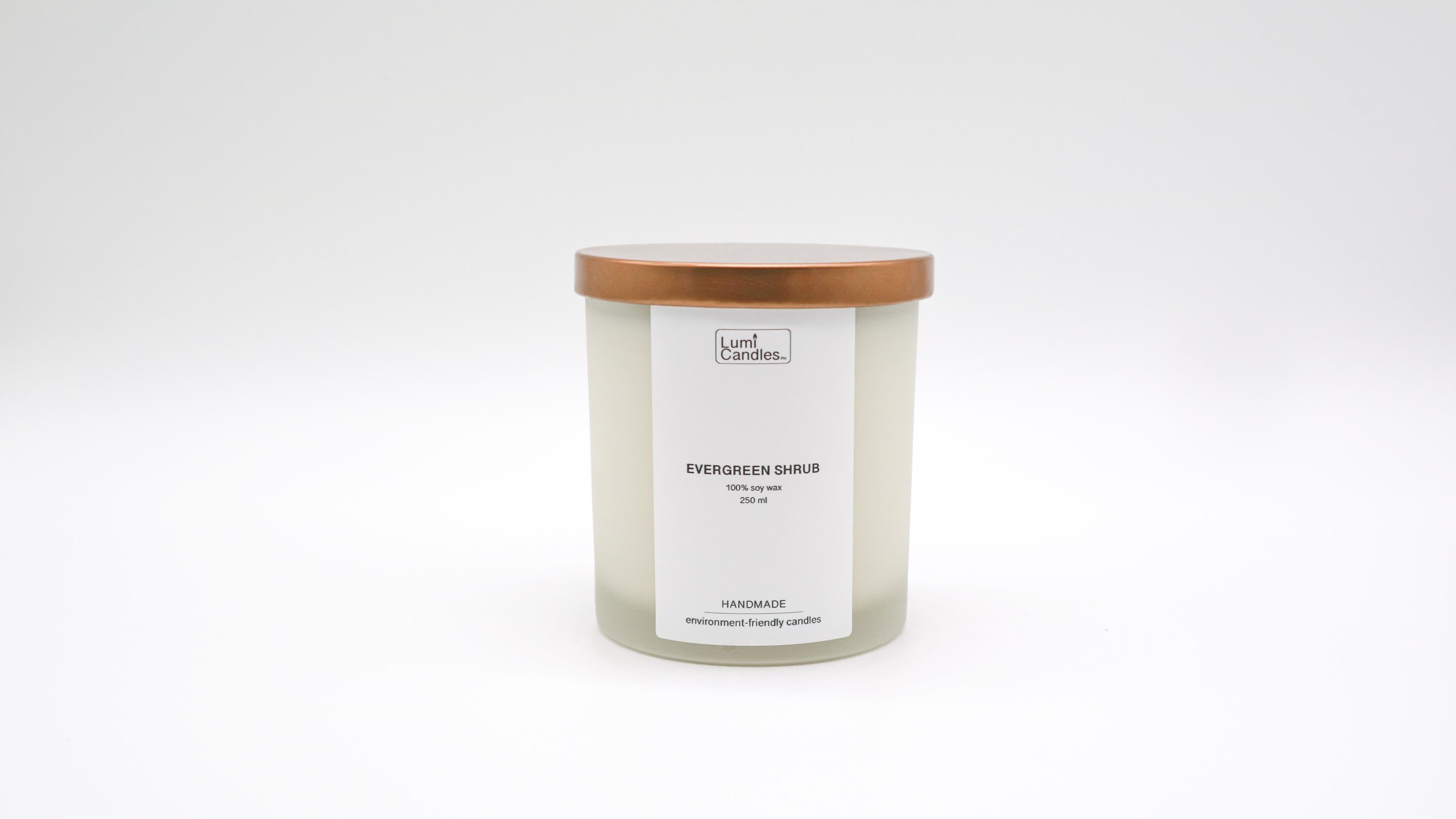 Evergreen Shrub Scented Soy Candle (250 ml)