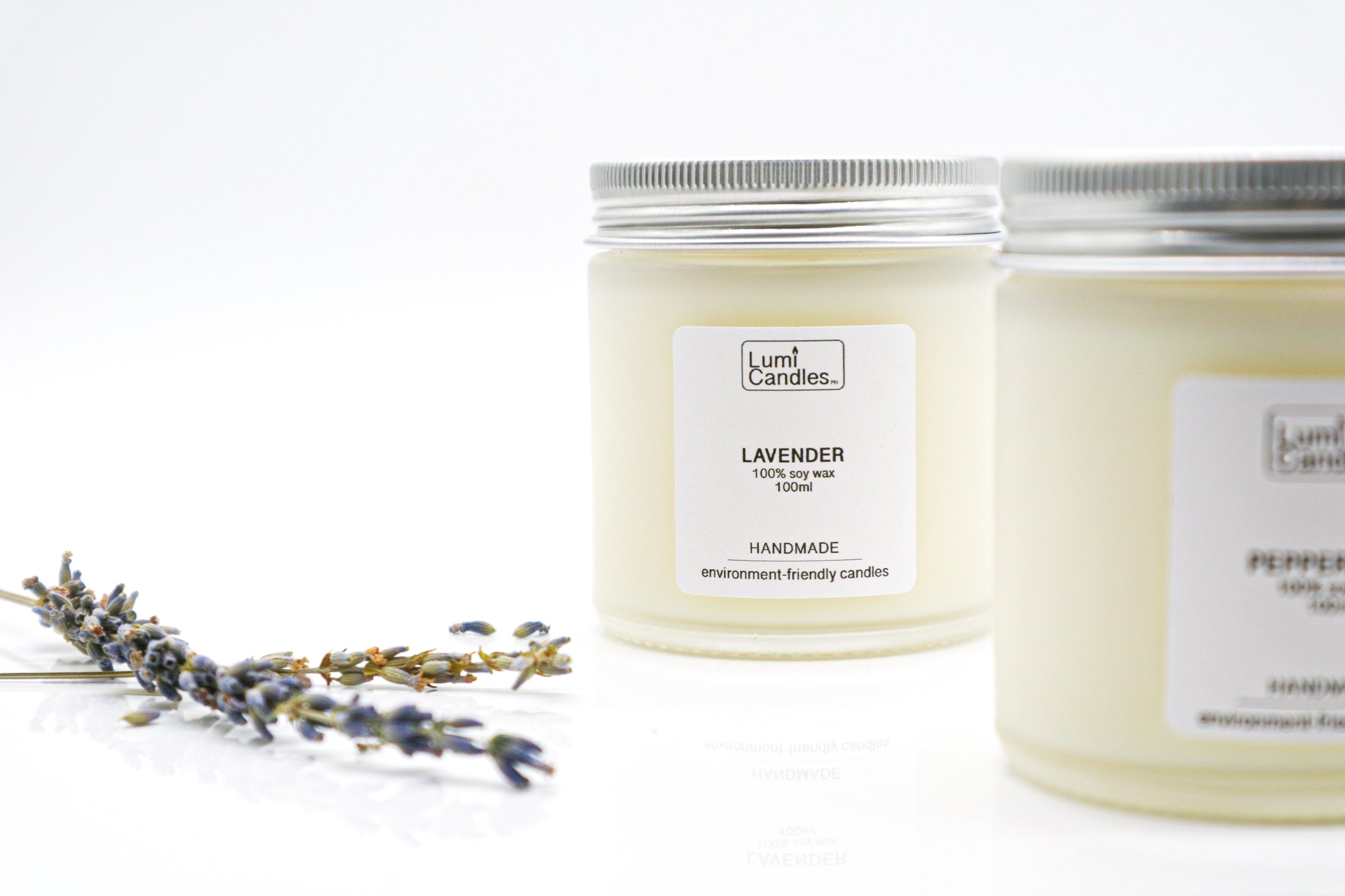 Lavender Scented Soy Candle (100 ml)