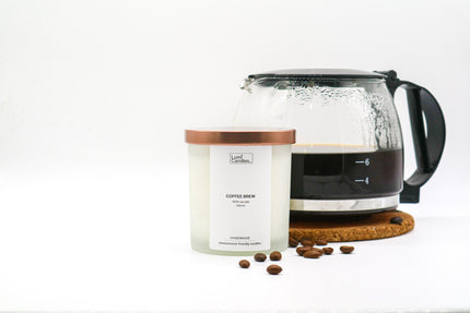 Coffee Brew Scented Soy Candle (250 ml)