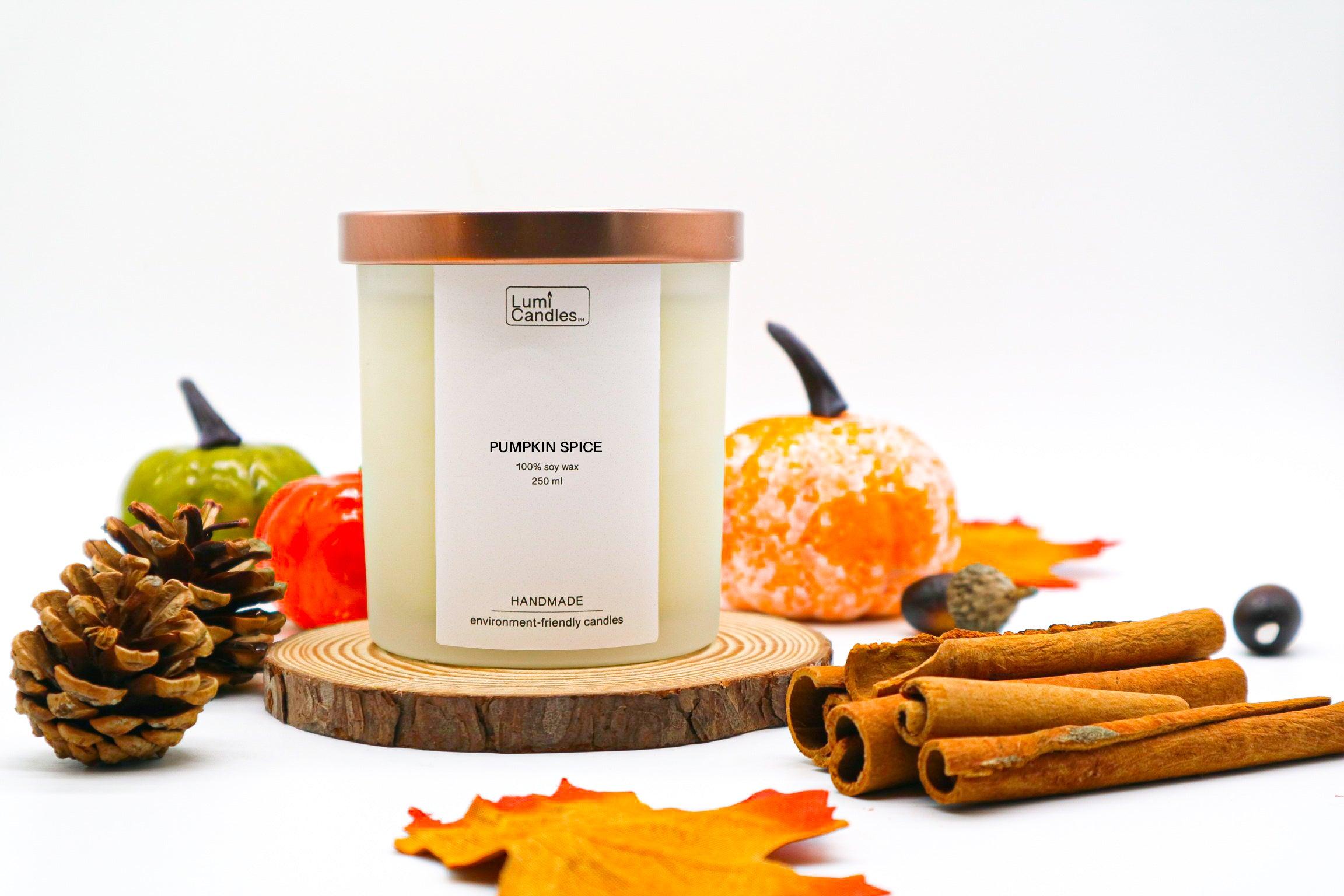 Pumpkin Spice Scented Soy Candle (250 ml)