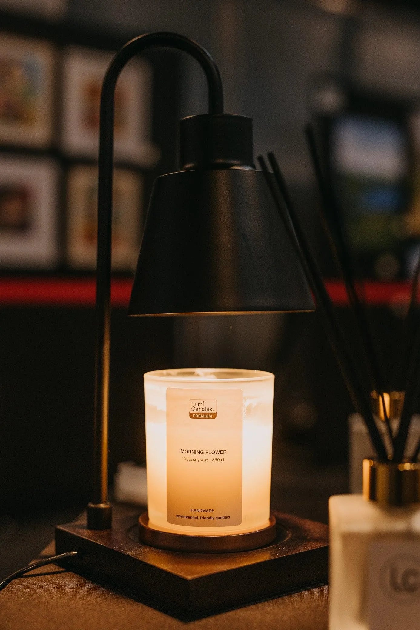 Candle Warmer and 3RG Frosted Bundle A - Lumi Candles PH