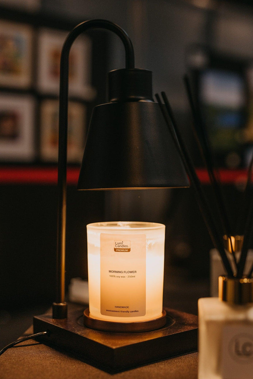 Candle Warmer and 3RG Frosted Bundle A - Lumi Candles PH