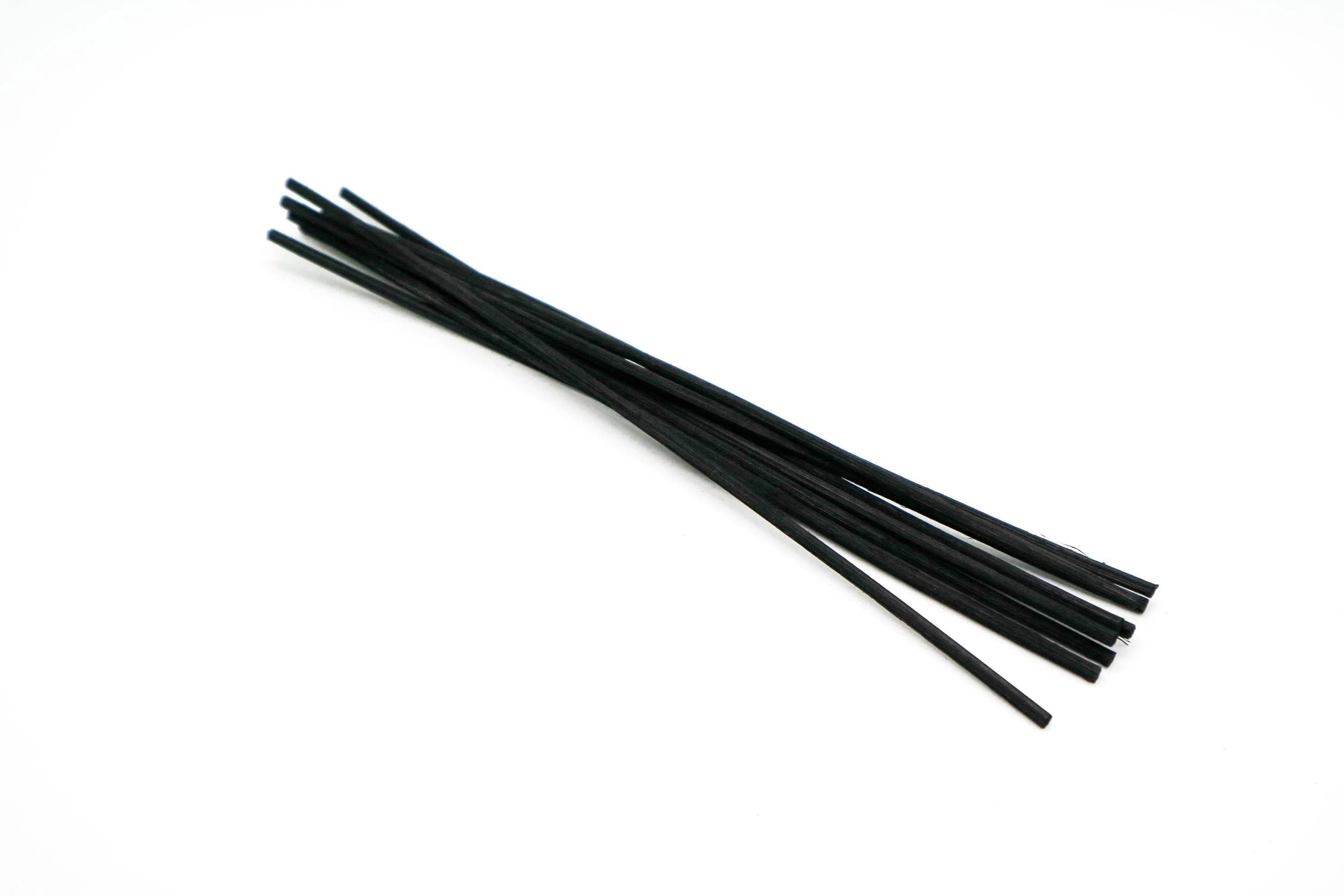 Black fiber reed diffuser sticks 9 inches - set of premium replacement reeds for LUMI diffusers