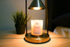 Steel Gold Candle Warmer and 5 RG Frosted Bundle B - Lumi Candles PH